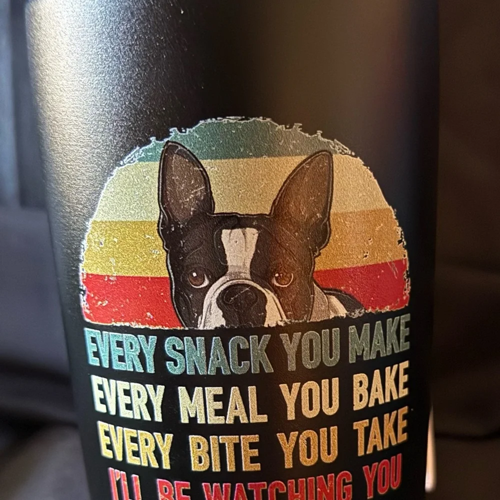 Boston Terrier Dog-Themed 20oz Tumbler